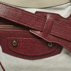 Pre Owned حقيبة كتف بالنسياغا أر إتش فيرست شيفر تشوكليت