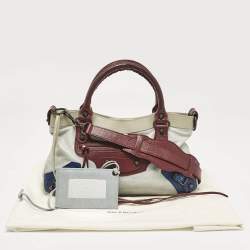 Pre Owned حقيبة كتف بالنسياغا أر إتش فيرست شيفر تشوكليت