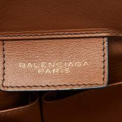 Balanciaga Multicolor Leather Papier A5 Tote