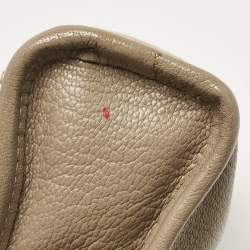 Pre Owned Balenciaga Beige Leather Nano Classic City Tote