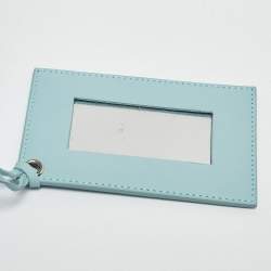 Pre Owned Balenciaga Light Blue Leather Pompon GSH Hobo