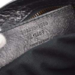 Pre Owned Balenciaga Black Goatskin Mini City Handbag