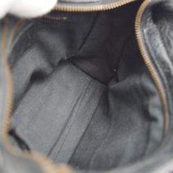 Pre Owned Balenciaga Black Goatskin Mini City Handbag