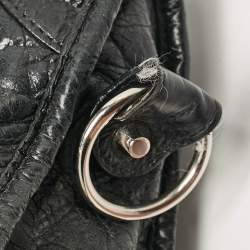 Pre Owned Balenciaga Black Leather Mini Classic City Bag