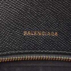 Balenciaga Blue Leather Small Ville Bag