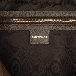 Balenciaga Beige/Brown The Hacker Project Medium BB Supreme Ophidia Tote