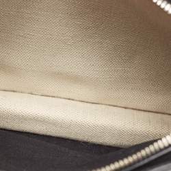 Balenciaga Black/Beige Canvas Pochette Crossbody Bag