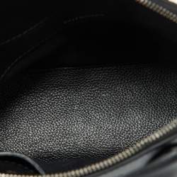 Balenciaga Black Leather XXS Ville Satchel