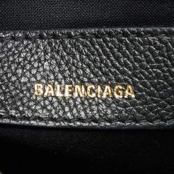 Balenciaga Black Leather XXS Ville Satchel