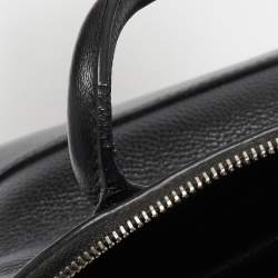 Pre Owned Balenciaga Black Leather XXS Ville Satchel