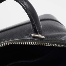 Pre Owned Balenciaga Black Leather XXS Ville Satchel