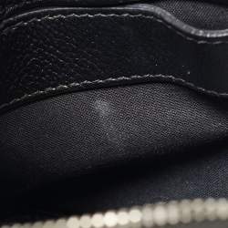 Pre Owned Balenciaga Black Leather XXS Ville Satchel