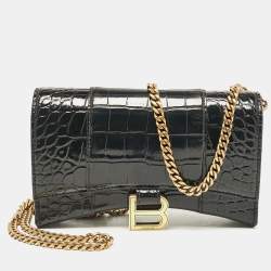 Balenciaga everyday chain wallet online