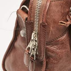 مملوكة مسبقًا Balenciaga Brown Leather SGH Classic City Tote