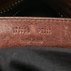 مملوكة مسبقًا Balenciaga Brown Leather SGH Classic City Tote