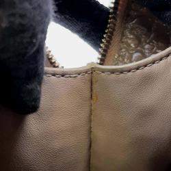 مملوكة مسبقًا Balenciaga Beige Embossed Leather Neo Classic City Small bag