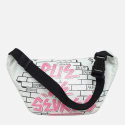 Balenciaga Graffiti Leather Belt Bag