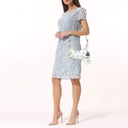 مملوكة مسبقًا Balenciaga White Leather XS Le Cagole Shoulder Bag