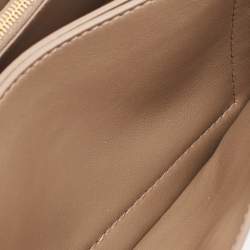 مملوكة مسبقًا Balenciaga Beige Croc Embossed Leather Small Crush Shoulder Bag