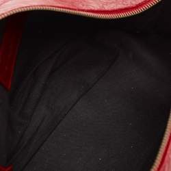Pre Owned Balenciaga Red Leather RH Twiggy Bag