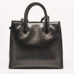 Balenciaga Tricolor Canvas and Python Padlock All Afternoon Tote