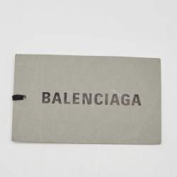 Pre Owned Balenciaga Black Leather Medium Mary Kate Tote
