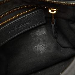 Pre Owned Balenciaga Grey Leather RGH Mini Classic City Bag