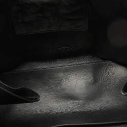 مملوكة مسبقًا Balenciaga Black Suede Papier A4 Tote