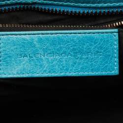 Balenciaga Sky Blue Leather Giant 21 Rose Gold Hardware RTT Bag