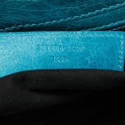 Balenciaga Sky Blue Leather Giant 21 Rose Gold Hardware RTT Bag