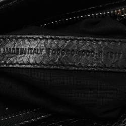 Pre Owned Balenciaga Black Leather XS Neo Cagole Bag