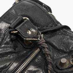 Pre Owned Balenciaga Black Leather SGH Classic City Tote