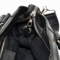 Pre Owned Balenciaga Black Leather SGH Classic City Tote