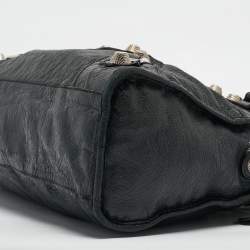 Pre Owned Balenciaga Black Leather SGH Classic City Tote