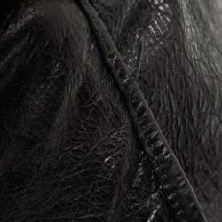 Pre Owned Balenciaga Black Leather SGH Work Tote