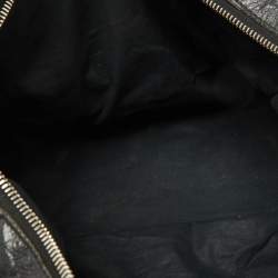 Pre Owned Balenciaga Black Leather SGH Work Tote