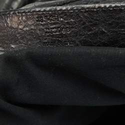 Pre Owned Balenciaga Black Leather SGH Work Tote