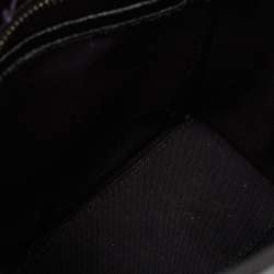 Pre Owned Balenciaga Black Graffiti Printed Leather Bazar Tote