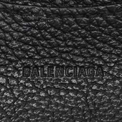 Pre Owned Balenciaga Black Leather Mini Neo Classic City Tote