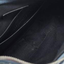 مملوكة مسبقًا Balenciaga Blue Denim Mini Le Cagole Shoulder Bag