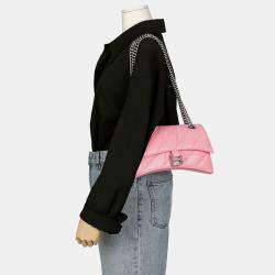 Balenciaga Quilt Crush Small Chain Shoulder Bag