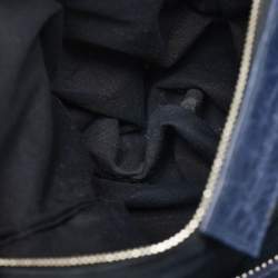 Balenciaga Marine Blue Leather GSH Brief Tote