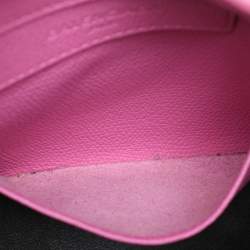 Balenciaga Pink Leather Mini Metallic Edge Papier A4 Tote