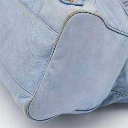 Balenciaga Light Blue Leather GSH Velo Tote
