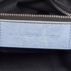 Balenciaga Light Blue Leather GSH Velo Tote
