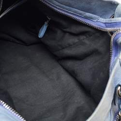 Balenciaga Light Blue Leather GSH Velo Tote
