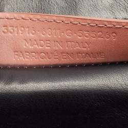 Pre Owned Balenciaga Old Rose Leather Trapeze Million Top Handle Bag