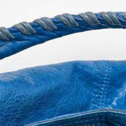 Balenciaga Blue Leather GSH Part-Time Tote
