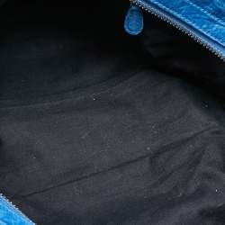 Balenciaga Blue Leather GSH Part-Time Tote