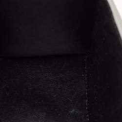 Balenciaga Silver Suede and Crystals XS Hourglass Top Handle Bag